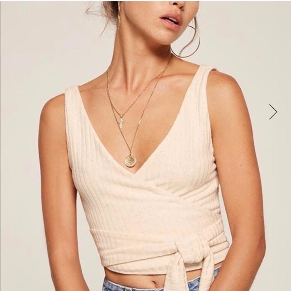 NWT Reformation Ace Wrap Top
